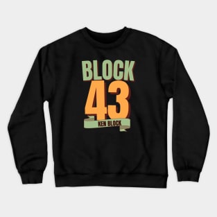 Ken block, retro, vintage Crewneck Sweatshirt